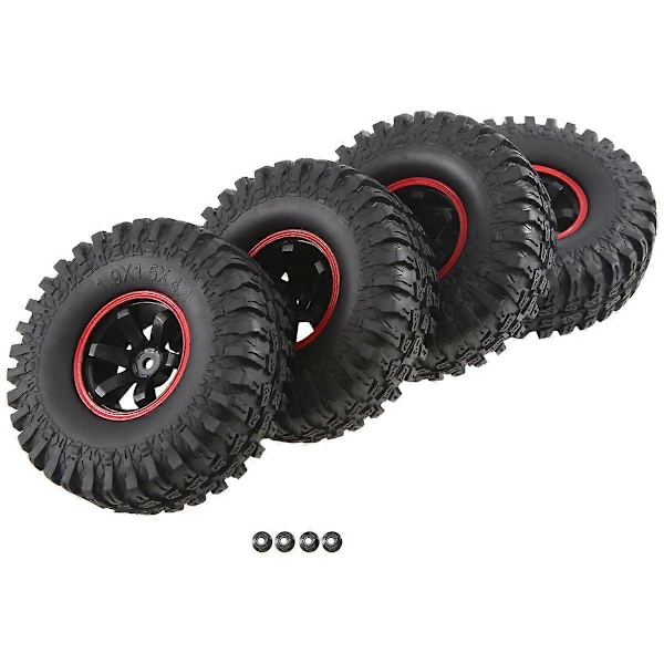 Hex RC Lastbil Hjul och Däck för 1/10 Skala Off Road