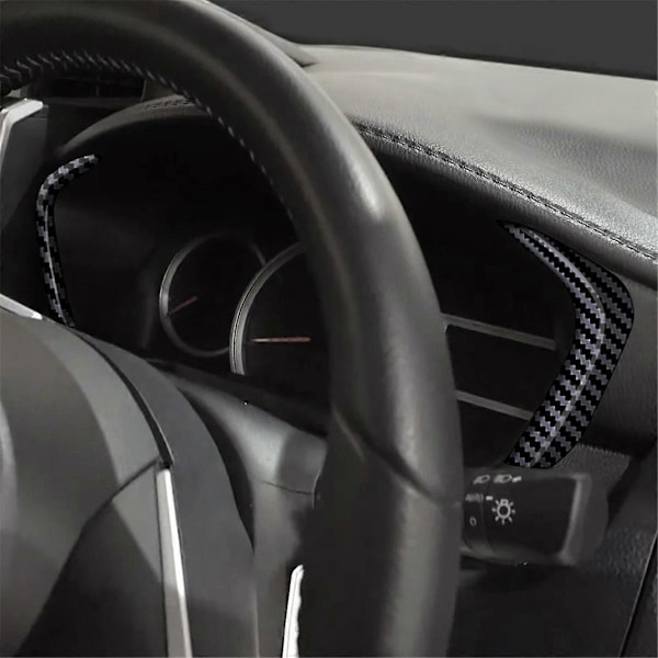 Bilinstrumentpanel Ram Trim för RHD Kolfibermönster