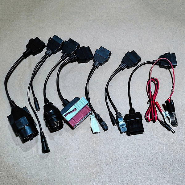 8 kpl Täydelliset sarjat TCS Multidiag PRO Auto OBD Muunninkaapelit OBD2