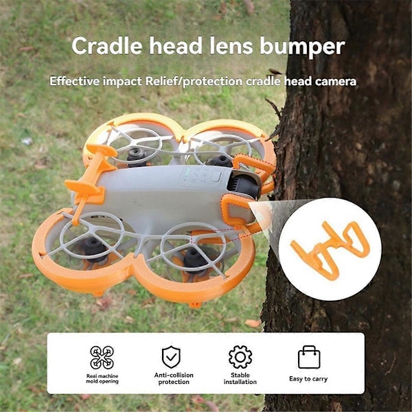 För Neo Stötfångarskydd Gimbal Kameraskydd Vikbart Landningsställ Flyg Stjärt Propellerskydd för Neo Delar C