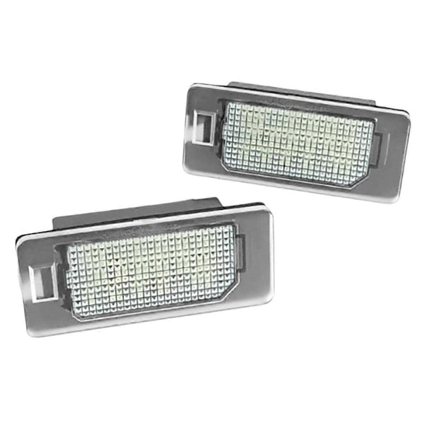 Bil Bakre Registreringsskylt Lampa för 500X 2014-2019 LED Registreringsskyltsbelysning