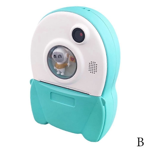 Lasten kamera pikatulostus HD Lasten digitaalikamera Lasten pikatulostuskamera 2.4IPS Green