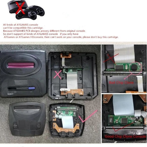 196 i 1 Multispel för MegaDrive