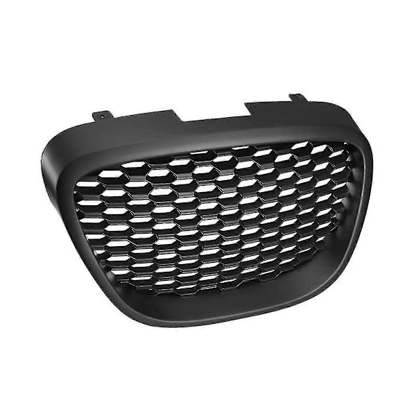 1133007 Bil Främre Svart Mesh Badgeless Sport Grill För 1p Mk2 / 5p / Toledo Mk3