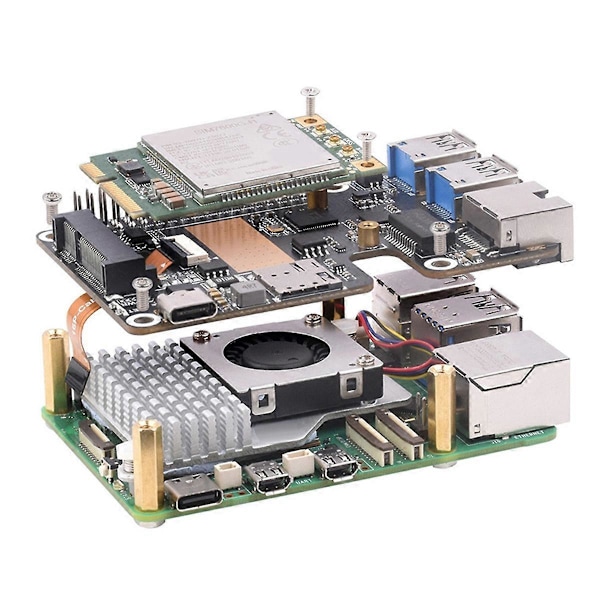 SIM7600G-H 4G -moduulilla, tukee MiniPCIe:tä