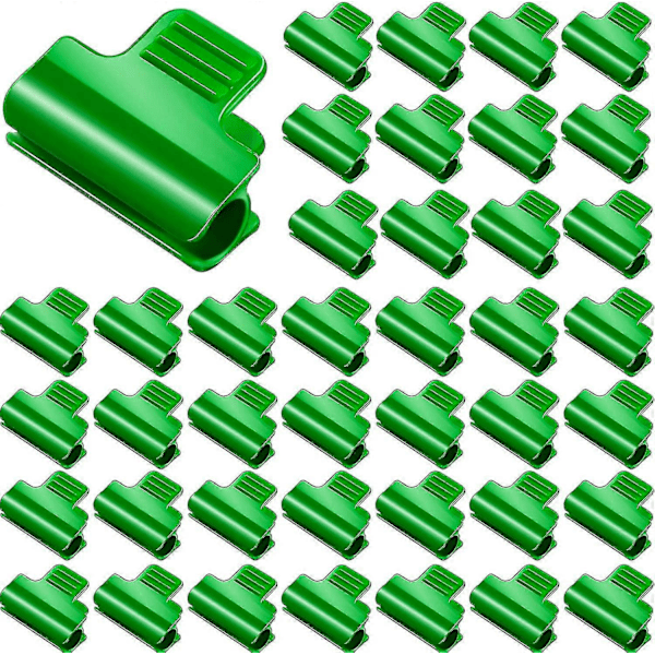 S Radskydd Nät Tunnelbåge Klämma Ram Skuggnät Stångklämma S För Växter 40pcs - 11 mm