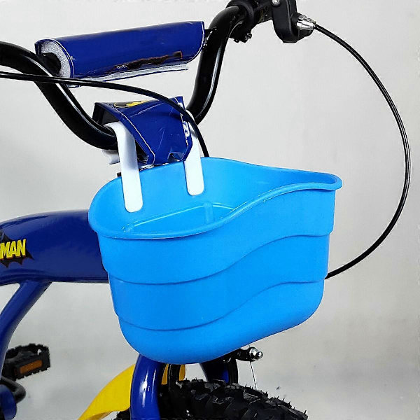 1 stk. Scooter Kurv Børnecykel Kurv Plastik Hængende Styr Kurv til Børn (Rød)
