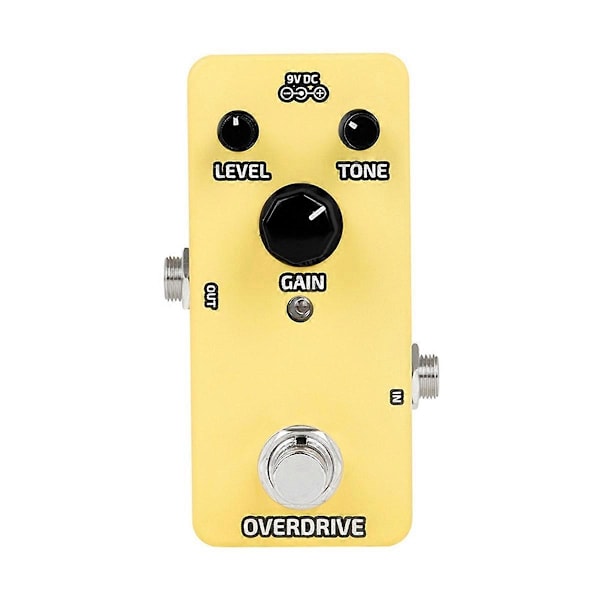 Elektrisk Gitarr Effektpedal Gitarrkompressor Booster Overdrive