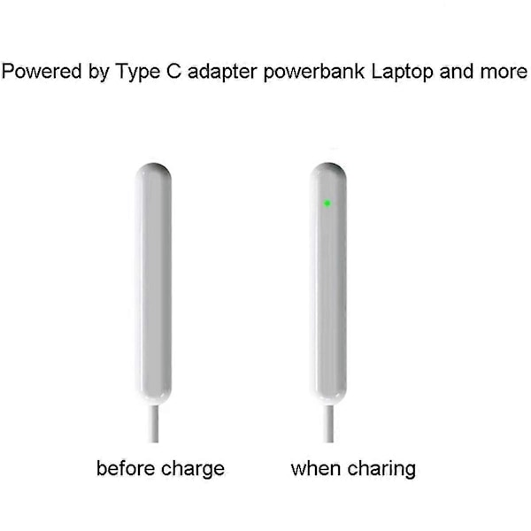 Laddningskabel för Apple Pencil 2 2nd Magnetisk Typ C Laddare