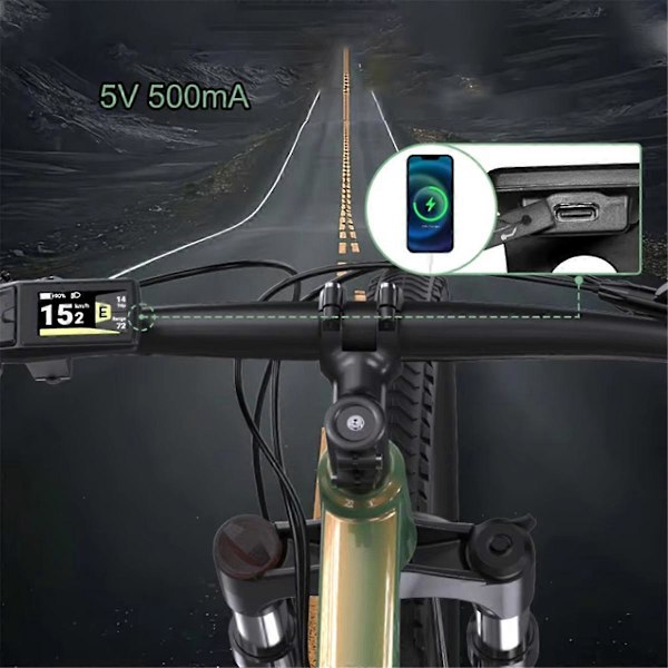 CAN-protokoll E-cykeldisplay Cykeltillbehör CAN-protokoll Display