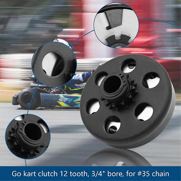Centrifugalkoppling 3/4 tums borrning för Mini Bike & Go Kart