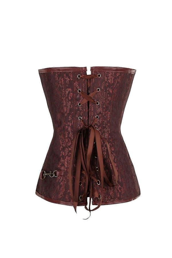 Læderkorset Brown XL