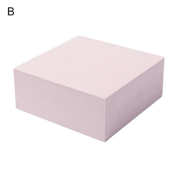 Kuvausnäyttö Rekvisiitta Geometrinen Stereo Kauniit Monivärit Helppo puhdistaa Valokuvauspöytä Kuutio valokuville Light Pink B