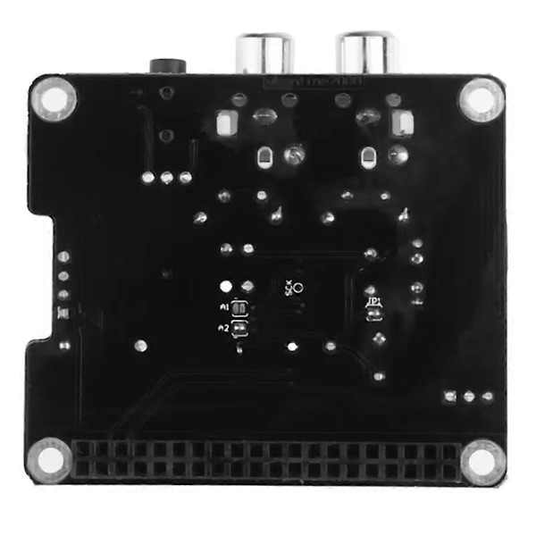 PCM5122 +HIFI Ljudkort Modul I2S Gränssnitt för 3 2 Modell B B+Digital Pinboard V2.0 Kort