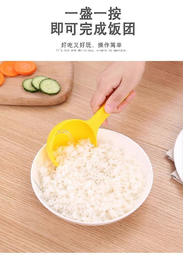 Risslev Skopa Form Risboll Tillverkningsform Non-stick Sushiform Risbollskopa