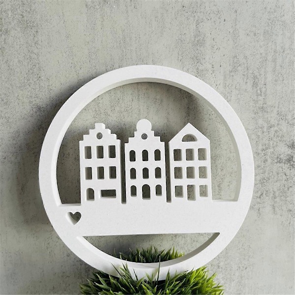 Love House Listing Dekorations Silikoneform Støbeform