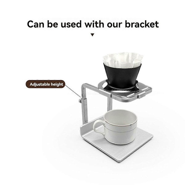 Kaffedroppare Häll över Kaffefilter Koppar Kaffefilter Kopp, A
