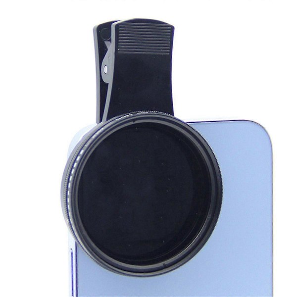 Telefon ND-filter ND2 till ND400 Clip-on Variabelt Neutral Density Filter