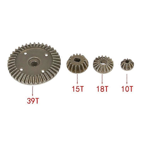 RC Bil Uppgradering Differentialväxelkit 22049 för 39T XV02 TT02 MB01 BT01 XM01 RC Bil Uppgraderingstillbehör