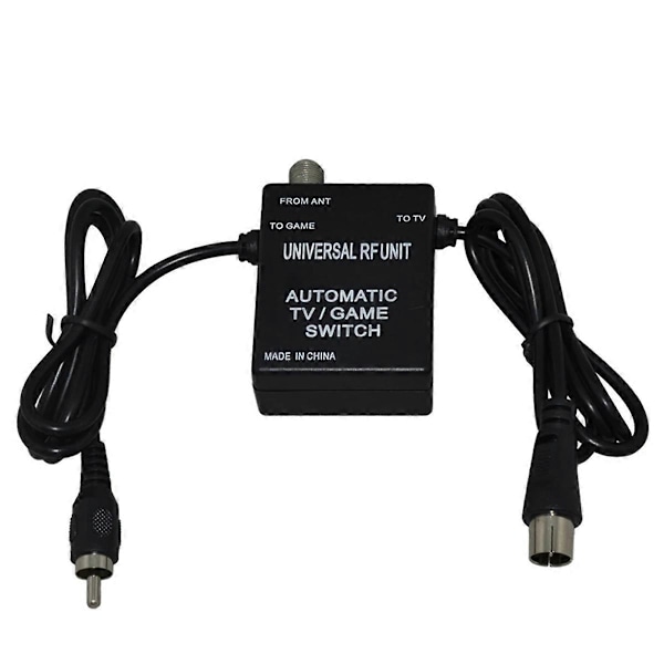 3 i 1 RF-enhetsadapterkabel Automatisk TV-spelomkopplare för