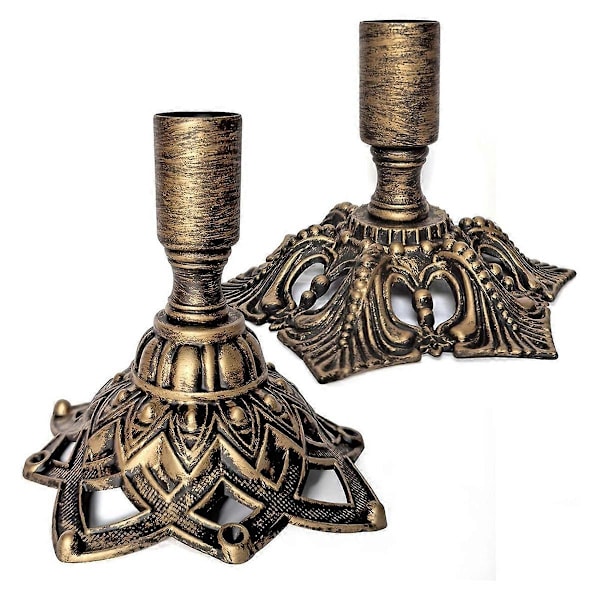 2 st Ljusstakehållare, Avsmalnande Ljusstake