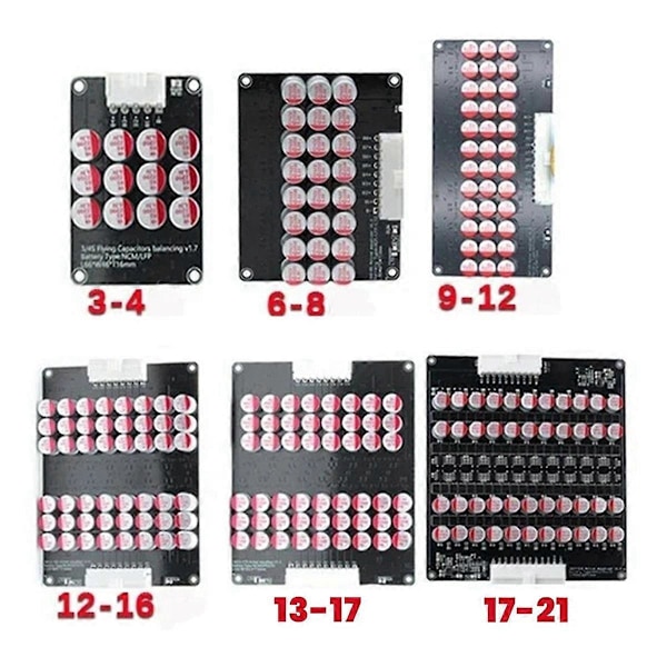 5.5A Høj Strøm Balance Modul 17S Aktiv Equalizer Balancer Lifepo4/Lipo/Lto Batteri Energi Kondensator