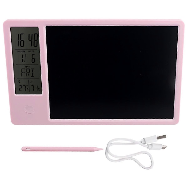 Multifunktionell Elektronisk Skrivbordskalender LCD Skrivtavla, C
