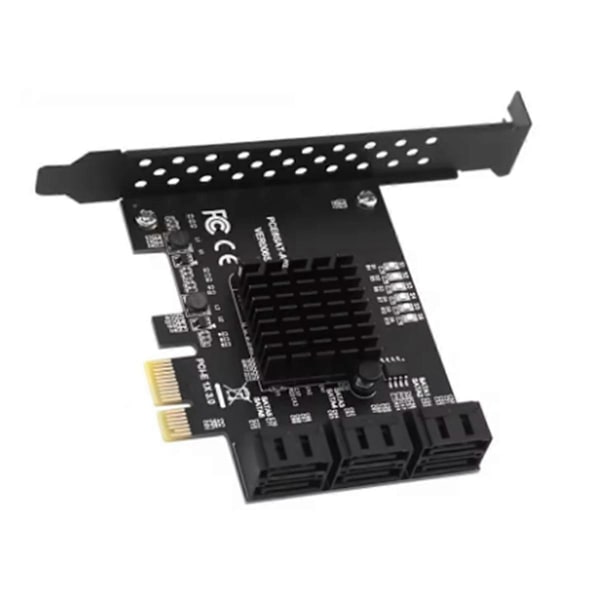 Pci Express -moninkertaistuskortti 6 Gbps:n lisäkorttinousuputki