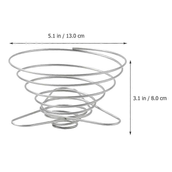2 stk. Kaffefilterholder Kaffetragtholder Hæld over Kaffedrypper til Kaffestation