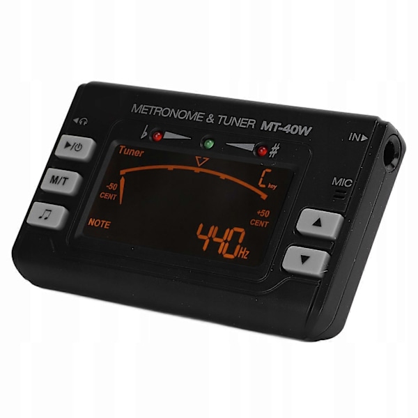 Metronom Stämmare Elektriskt Instrument LCD 3 Lägen
