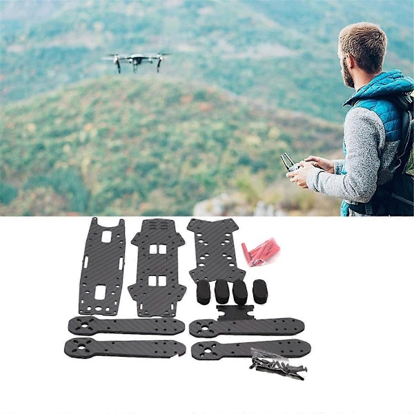 QAV250 V3 Kolfiberram 4- Mini RC Multikopter FPV Quadcopter