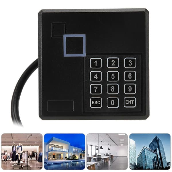 Access Controller Läshuvud med Knappsats Lösenordskortläsare Åtkomstkontrollsystem (ID)