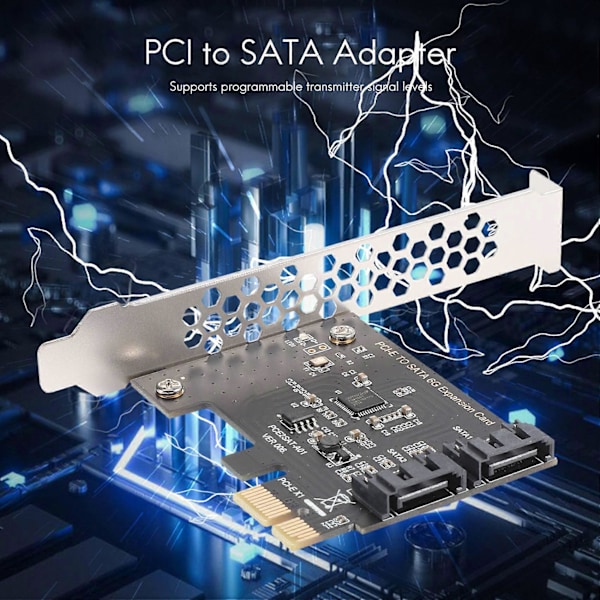 PCIe Express - SATA3.0 2-Port SATA III 6G -laajennuskortti