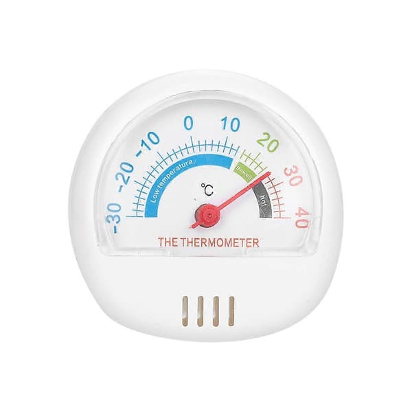 Kjøleskap Fryser Termometer Stort Ur Termometer (Mekanisk Hvit)