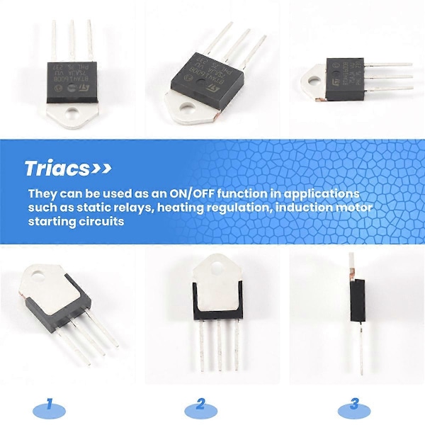 BTA41-600B 600V 40A Silikonstyrd likriktare Standard Triac