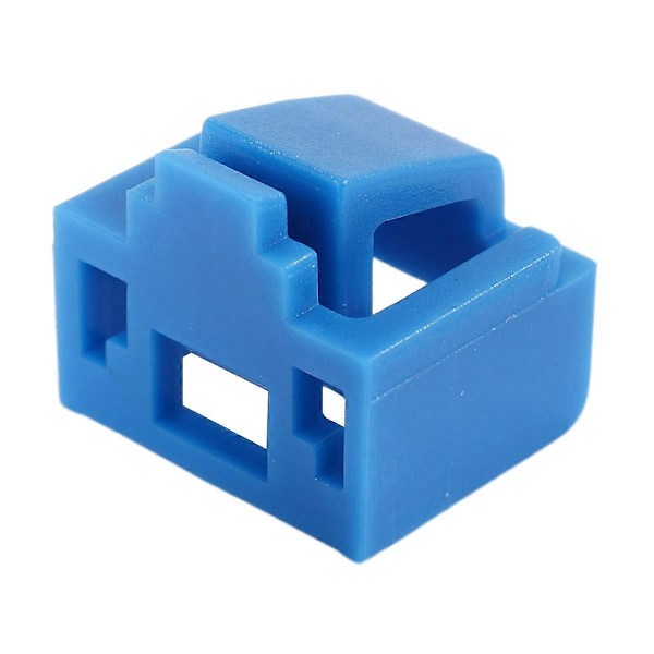100 kpl sininen RJ45-portin pölysuoja omalla lukitusavaimella