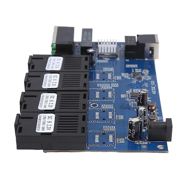 Gigabit Plade Metro Ethernet Switch Fiber 4X1.25G Fiber Port