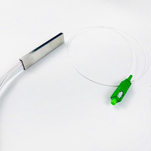 1x16 Optisk Splitter 0.9SM SC/ PLC Typ Mini Fiber Optisk Splitter för Hemmadragning Ingenjörsprojekt