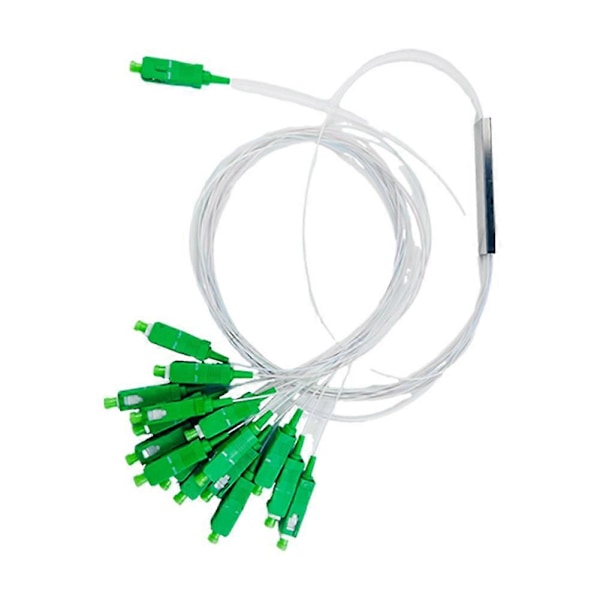 1x16 Optisk Splitter 0.9SM SC/ PLC Typ Mini Fiber Optisk Splitter för Hemmadragning Ingenjörsprojekt