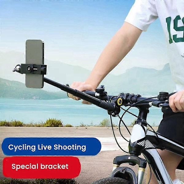 Mobilhållare för cykel Motorcykelstyre Fäste för Max Hero 10 X2 Actionkamera