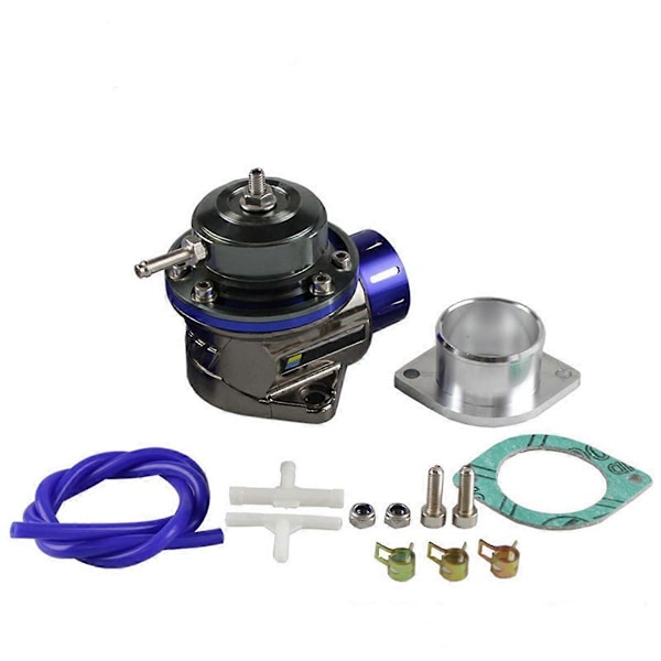 Turbo Avlastningsventil Kit Intercooler Wastegate Avgasventil Röd