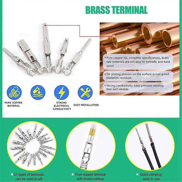 290 st Automotive Wire Terminal Pinconnector 1-3.5mm