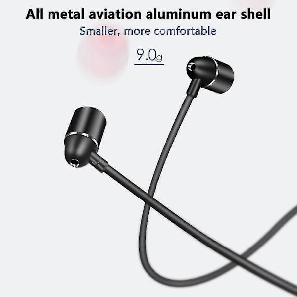 Hörlurar In-ear Phs Kompatibla Med 11 Pro Max X black