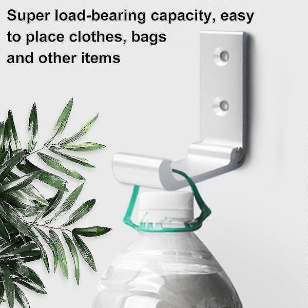 5 Styk Foldbare Krog Håndklæde Krog Tøj Krog 90 Grader Foldbar