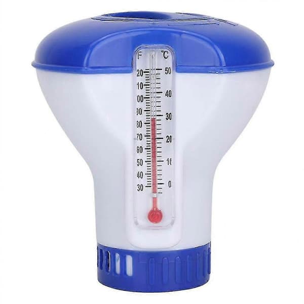Flydende klorinator til swimmingpool med klor dispenser, klor dispenser til spabad