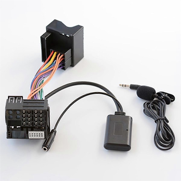 Bil AUX Adapter Kabel Bluetooth +MIC för 307 407 RD4