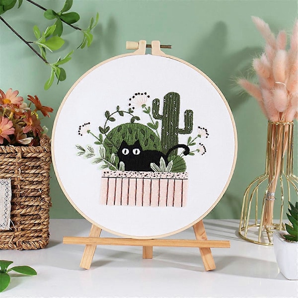5 Set Broderikit för Vuxna, Broderikit för Nybörjare