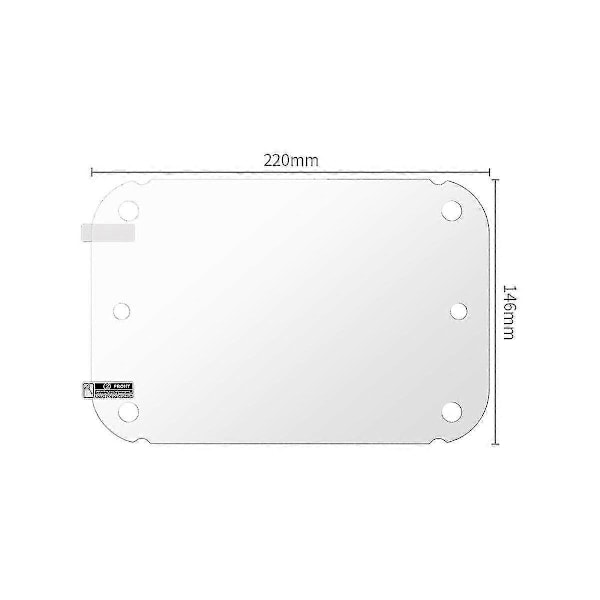 5 kpl/setti 6,6 tuuman LCD-näytön suojasarja Photon Mono 2 3D-tulostimien lisävaruste 3D-tulostimen osat