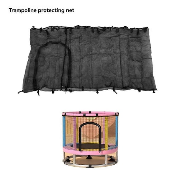 Skyddsnät för Trampolin, Ersättningsnät, 1,5 m