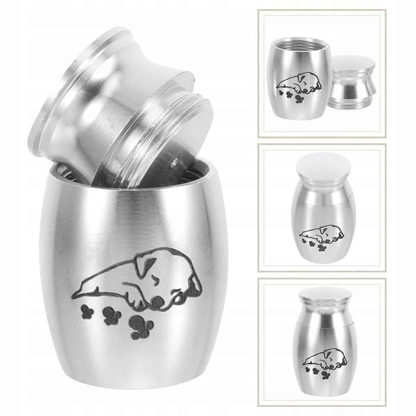 Mini Souvenir Urna För Djur, Stor, För En Hund
